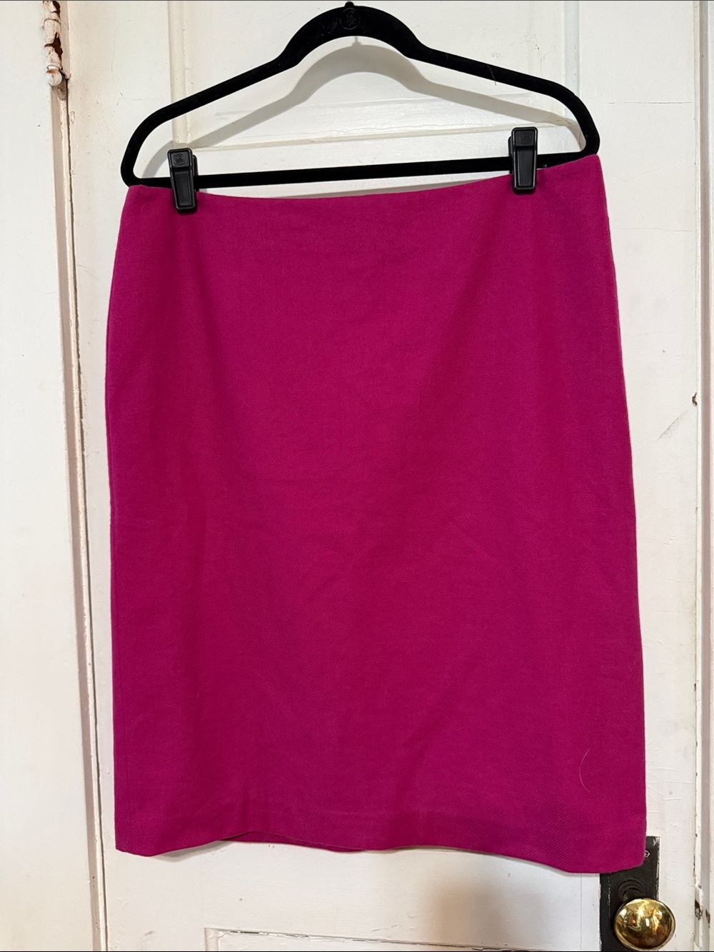 Talbots Magenta Pencil Skirt